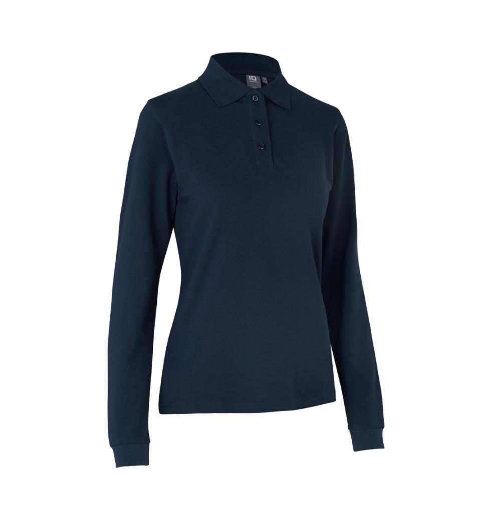 ID® Stretch Polo langarm Damen