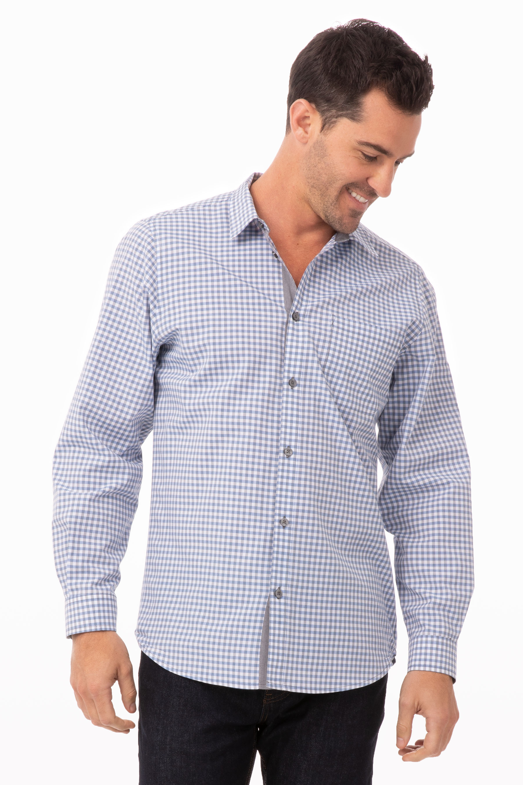 MODERN GINGHAM Herrenhemd 